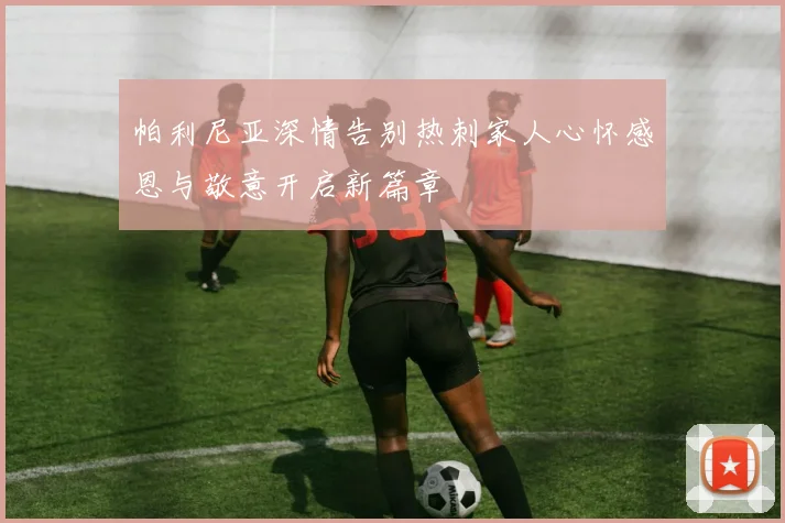 帕利尼亚深情告别热刺家人心怀感恩与敬意开启新篇章